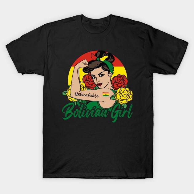 Bolivian Girl T-Shirt by JayD World